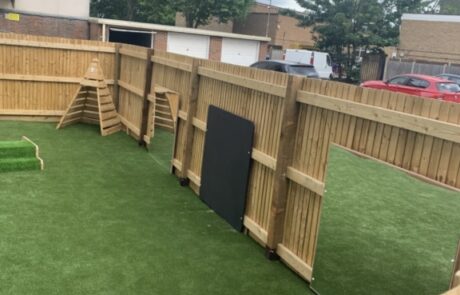 outdoor space at monkey puzzle southgate